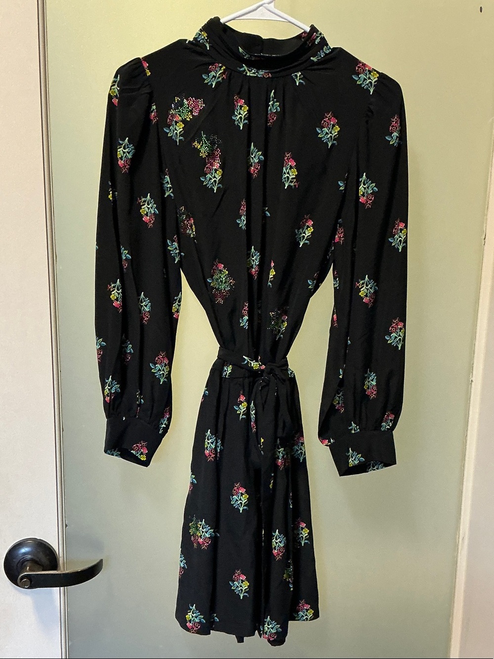 Zadig &Voltaire Dress. Rivali Polka Flowers. NEW with Tags .
